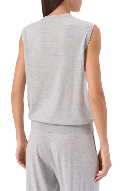 Жилет из шерсти и шелка 12 STOREEZ, арт. 134021, фото 4