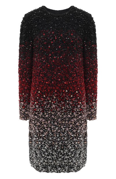 Женское платье с отделкой стразами PRADA, арт. P36Z9R-1SIN-F0N98-182