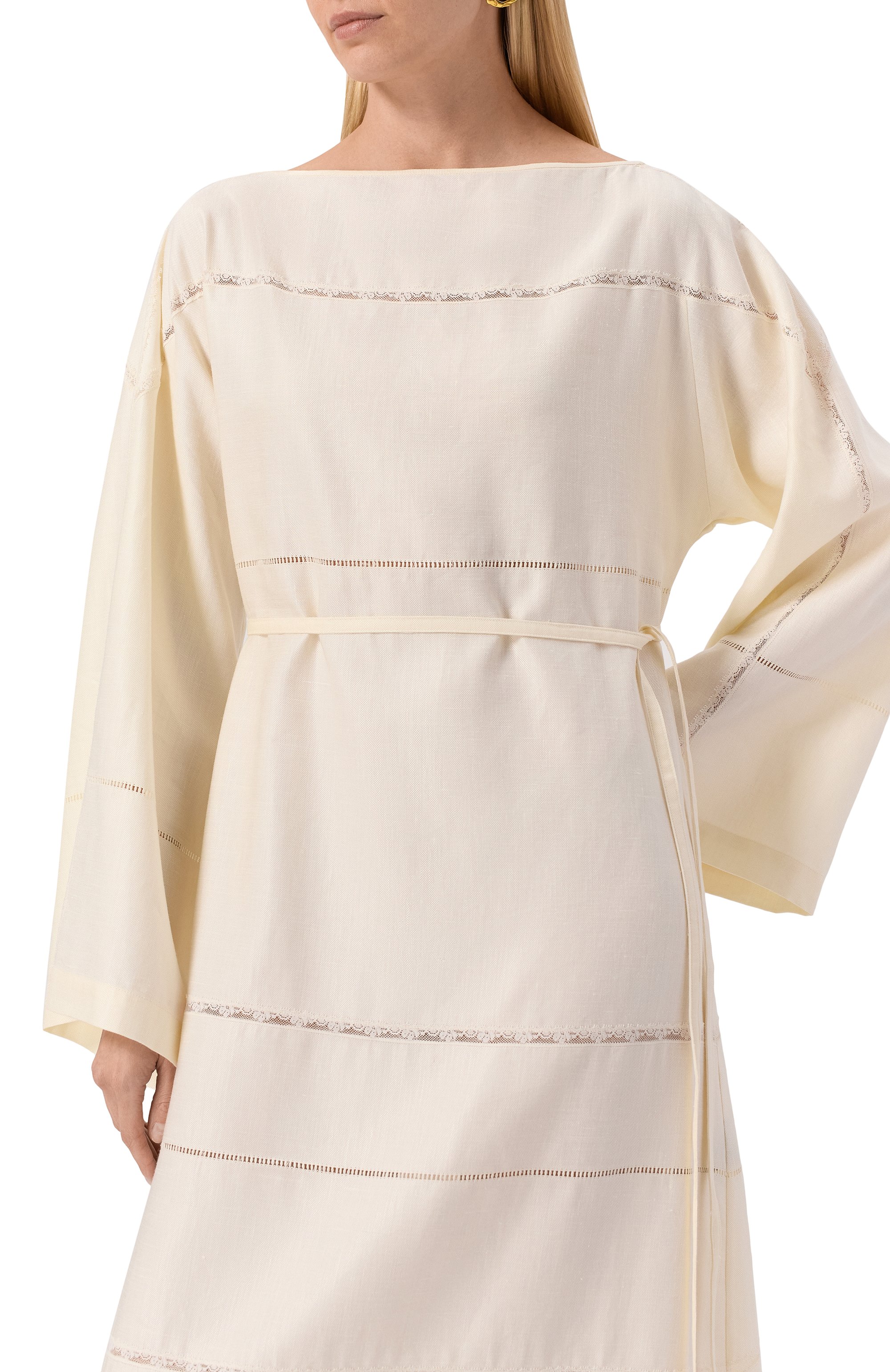 Платье изо льна и шелка MVST, арт. 25E/X2P/0/H021/5546, фото 5