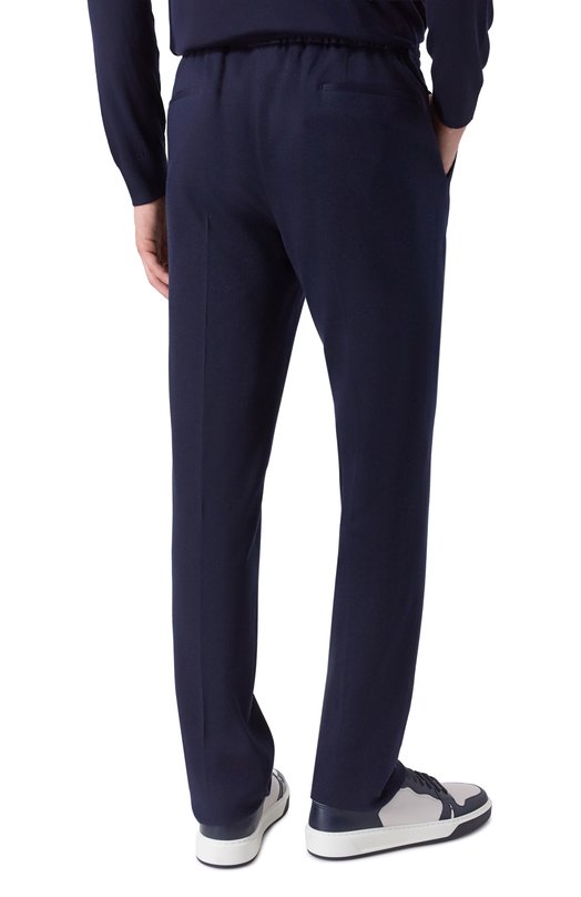 Брюки из хлопка и кашемира MVST 47119/VALESILK Синий  47119/VALESILK Фото 4