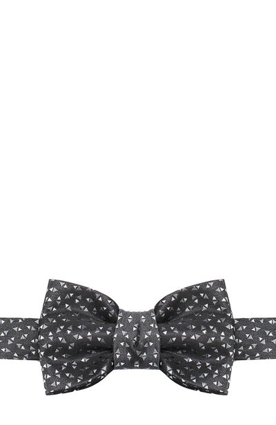 Шелковый галстук-бабочка с узором LANVIN, арт. 3154/B0W TIE, фото 1