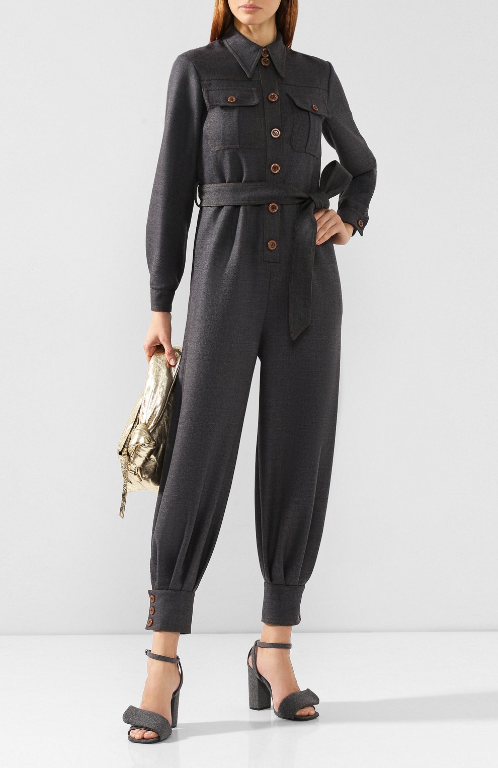 Шерстяной комбинезон GUCCI, арт. 582671/ZAC0N, фото 2