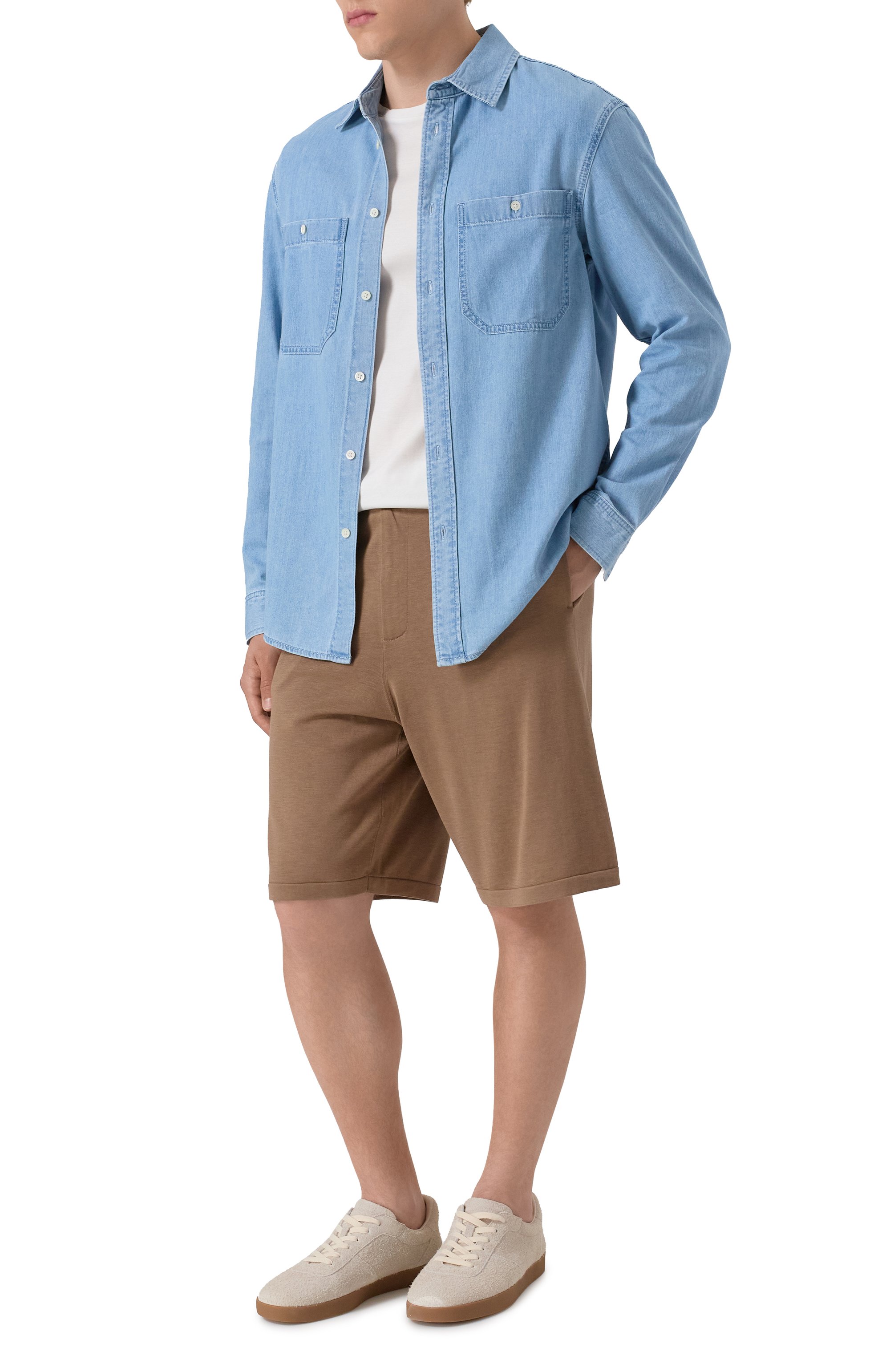 Джинсовая рубашка 12 STOREEZ, арт. 129893, фото 2