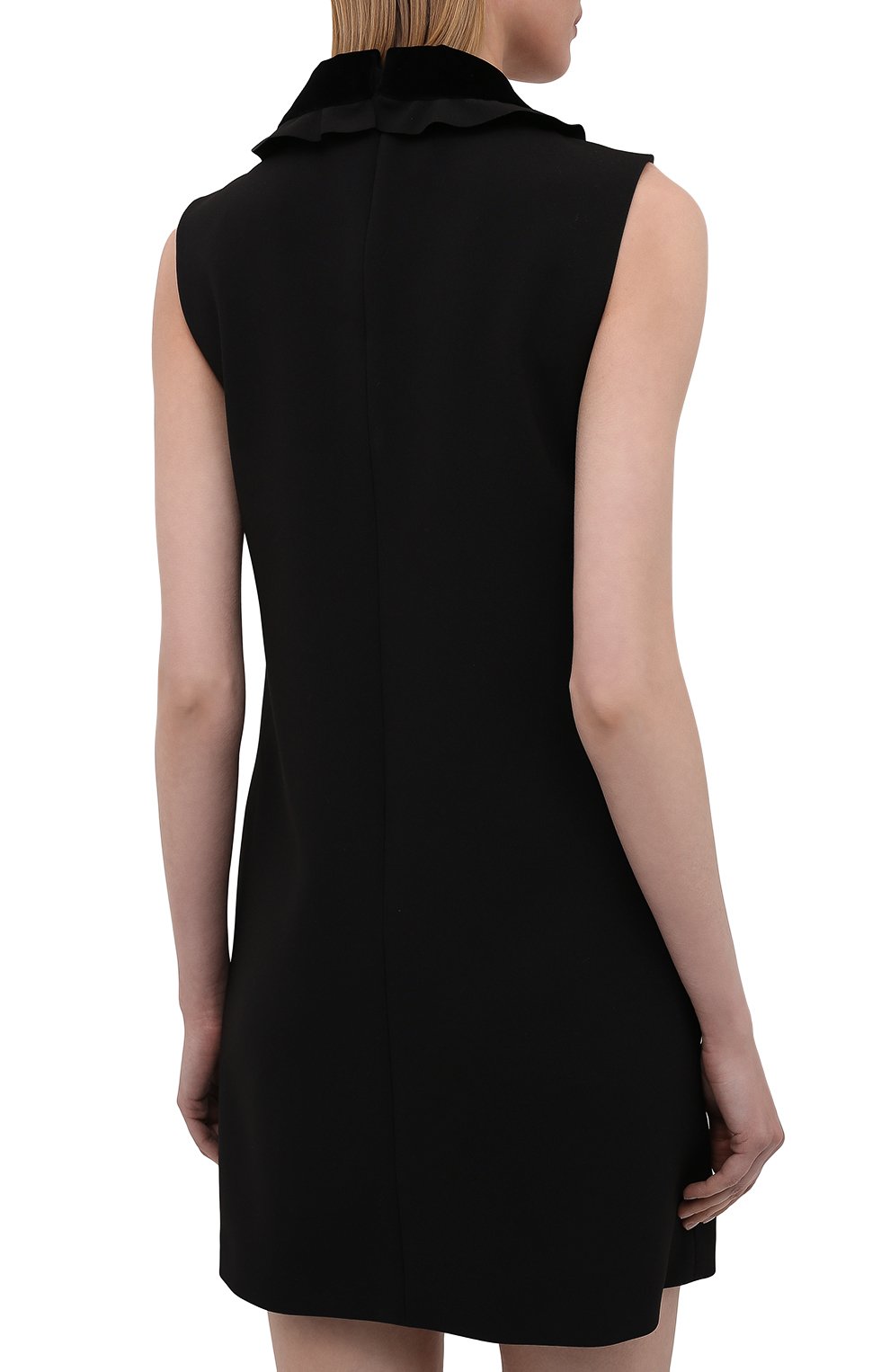 Платье REDVALENTINO черного цвета по цене 52100 руб., арт. WR3VABP0/610, фото 4 Платье REDVALENTINO, арт. WR3VABP0/610, фото 4