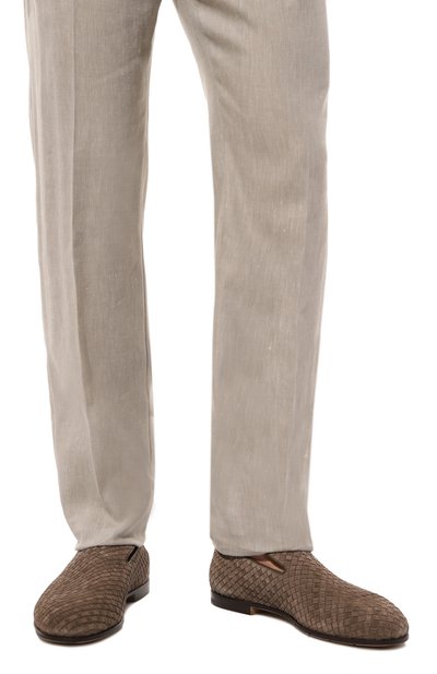 Замшевые лоферы PREMIATA, арт. 32154RS/FL0R, фото 3