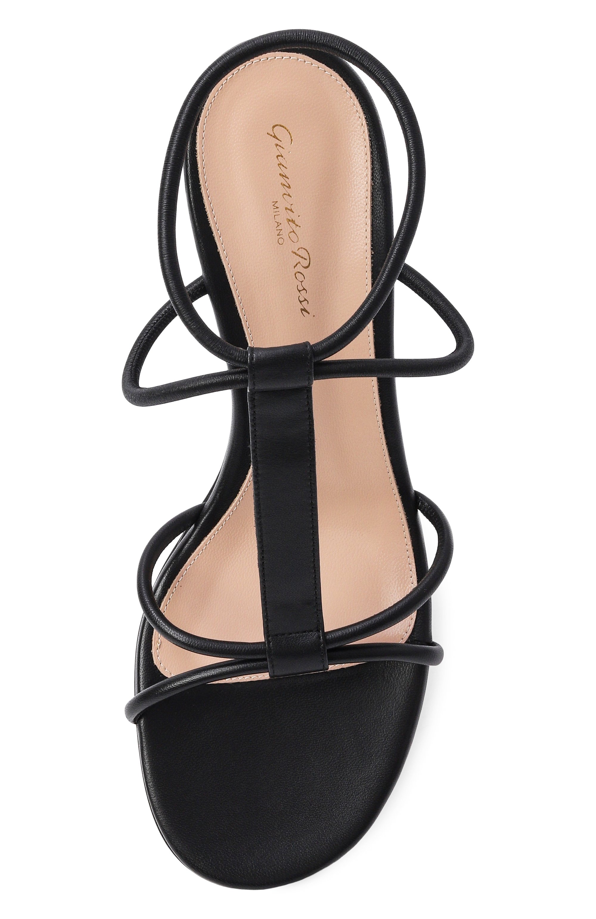 Кожаные босоножки lilo 45 GIANVITO ROSSI, арт. G32740.45RIC.NAPNER0, фото 6