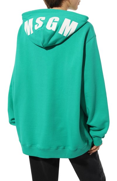 Хлопковое худи MSGM, арт. 3541MDM535/237799, фото 4