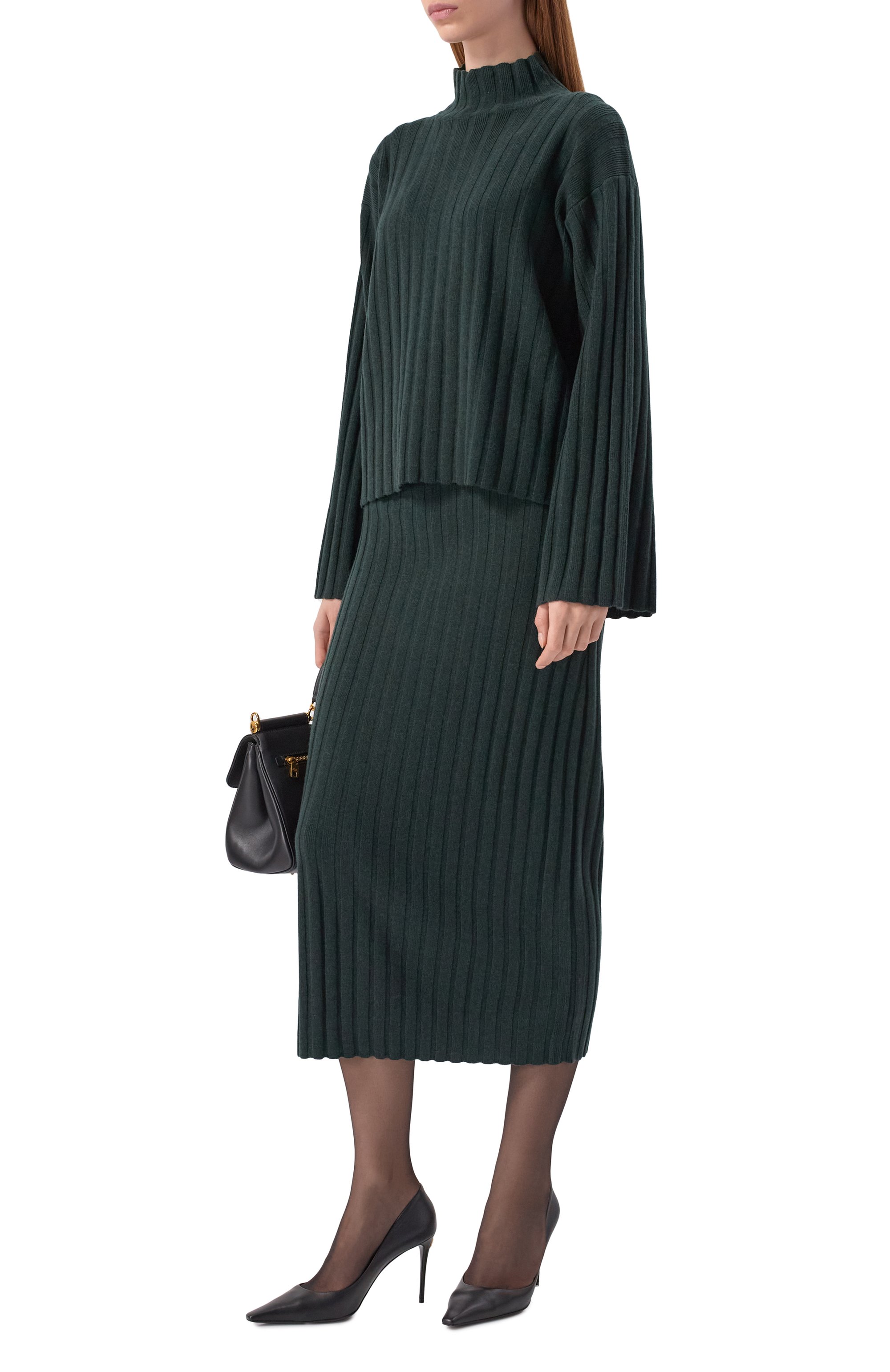 Кашемировая юбка AGNONA, арт. KG10040E/1K120NE, фото 2