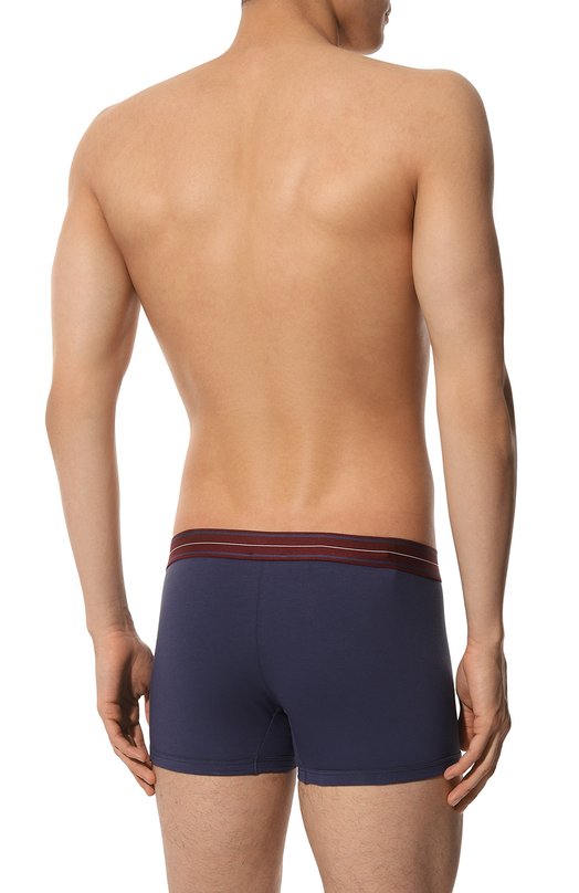Хлопковые боксеры Dolce & Gabbana M4F32J/0NP19 Синий  M4F32J/0NP19 Фото 3