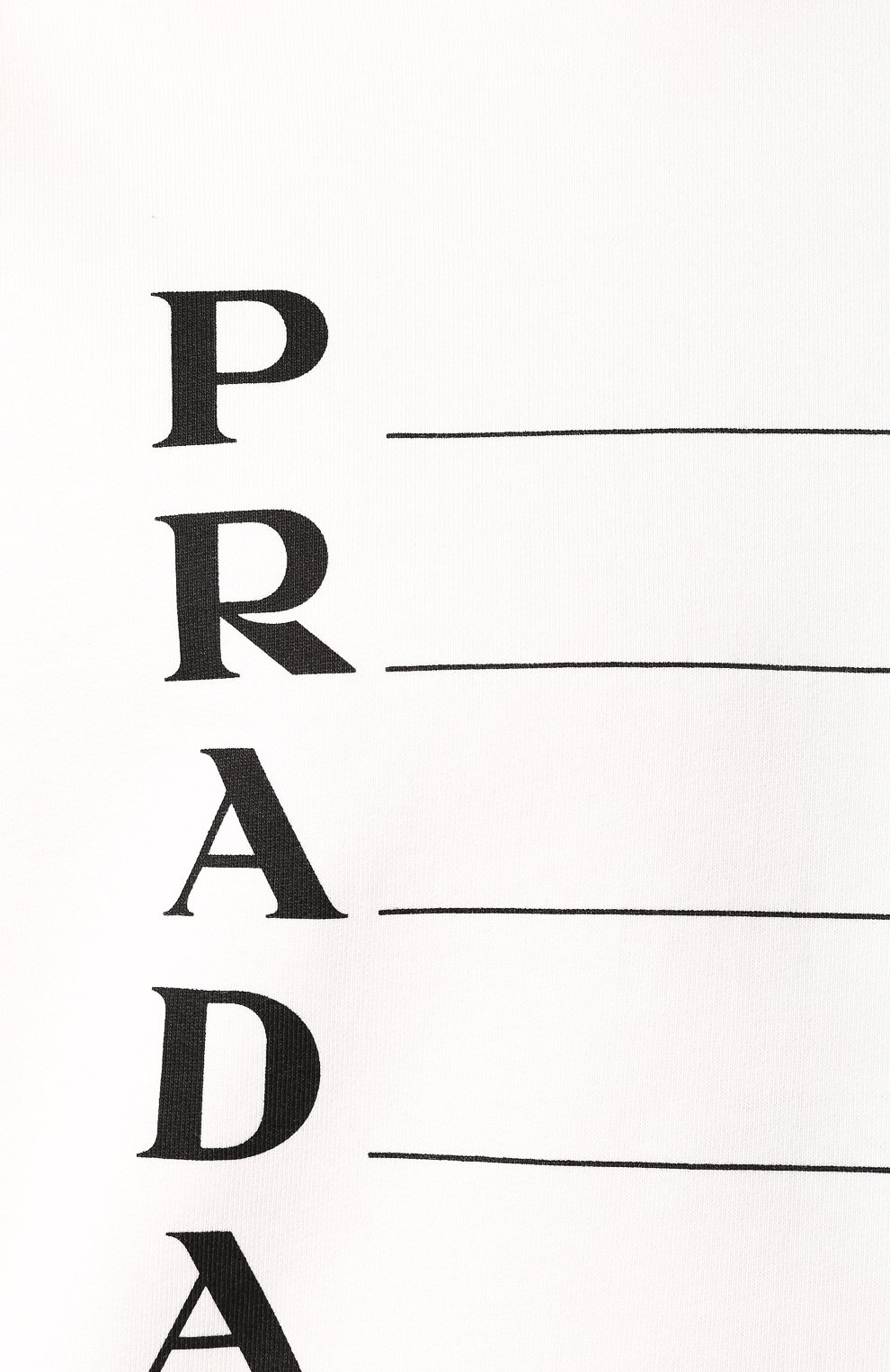 Хлопковое худи PRADA, арт. UJL035-1XO2-F0AA1-191, фото 5