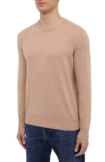 Джемпер из хлопка и кашемира ZEGNA, арт. UYQ20/110, фото 3