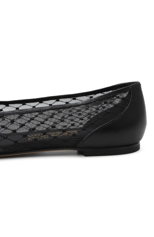Комбинированные балетки Vara Ferragamo 01J563/779578 Чёрный  01J563/779578 Фото 7