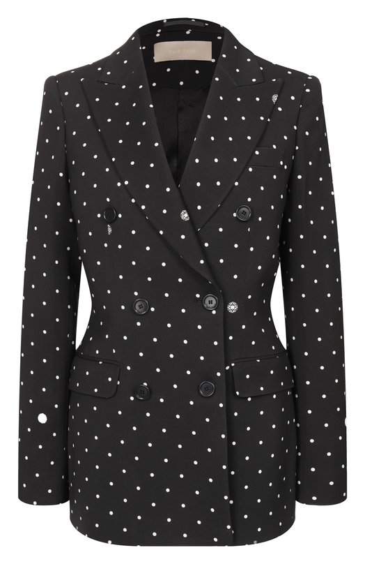 Жакет из вискозы Elie Saab J0204PR26/CD024 Чёрный J0204PR26/CD024