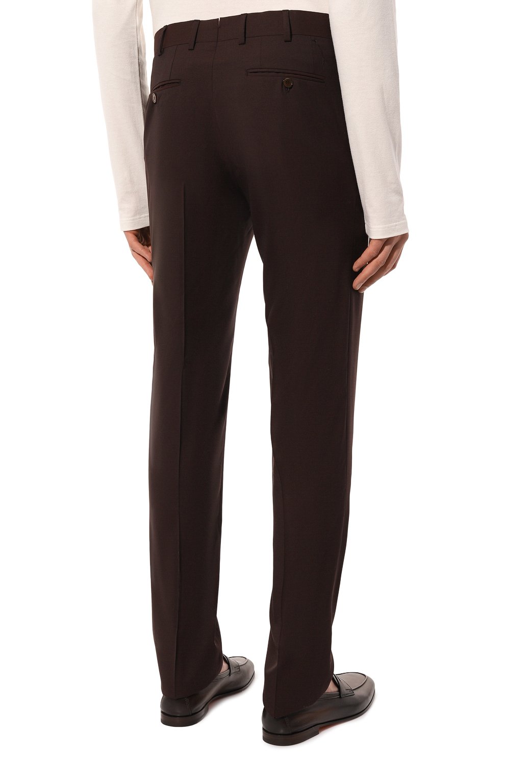 Шерстяные брюки STEFANO RICCI, арт. M5T0220000/W501, фото 4