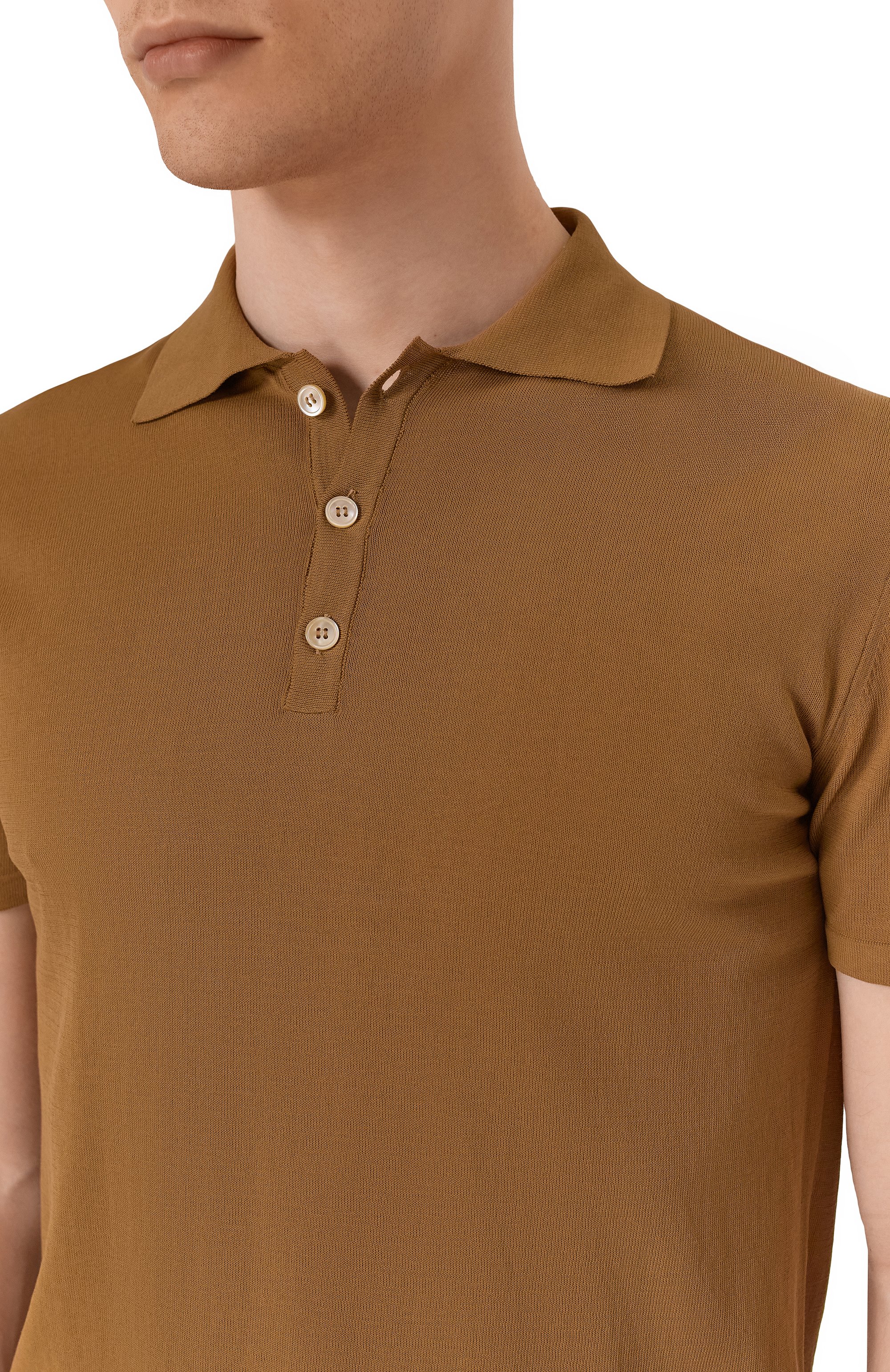 Хлопковое поло DANIELE FIESOLI, арт. DF0305, фото 5