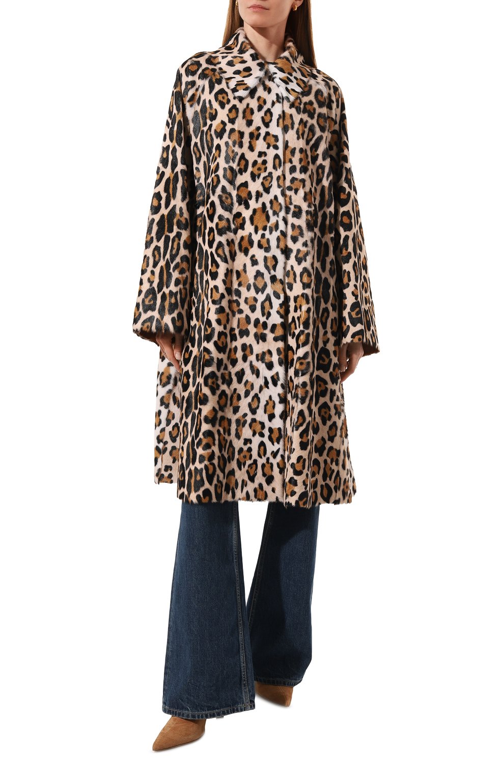 Пальто из меха козлика COLOR TEMPERATURE, арт. З-12/393, фото 3