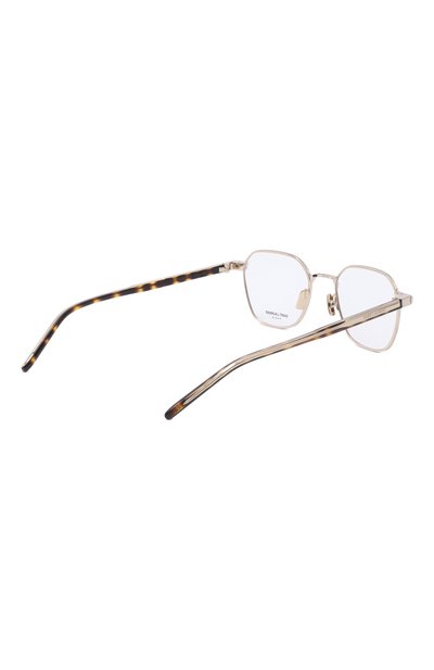 Оправа SAINT LAURENT золотого цвета по цене 37500 руб., арт. SL 883 006, фото 3 Оправа SAINT LAURENT, арт. SL 883 006, фото 3
