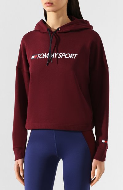 Хлопковое худи TOMMY HILFIGER, арт. S10S100455, фото 3