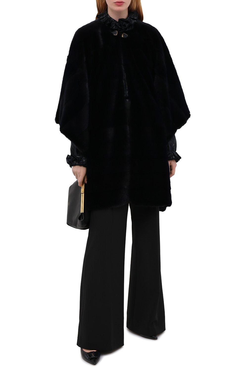 Меховое пончо LORO PIANA, арт. FAL2282, фото 2