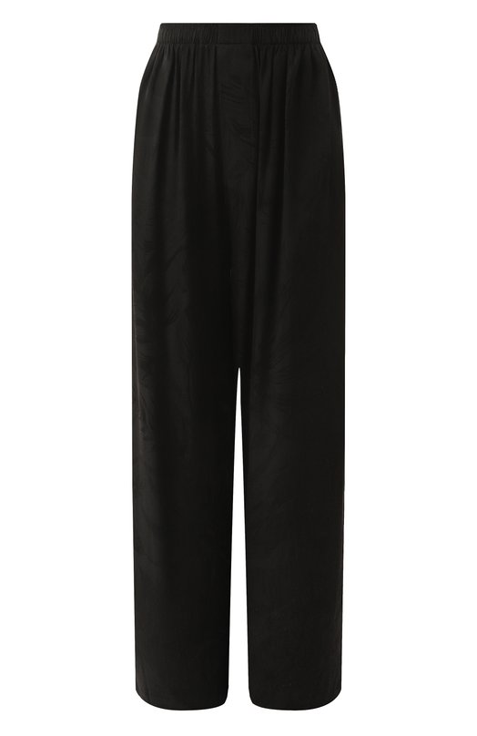 Шелковые брюки Balenciaga 790885/TQN11 Чёрный 790885/TQN11