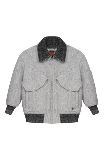 Шерстяной бомбер MISSONI, арт. MZ2A47/E0218