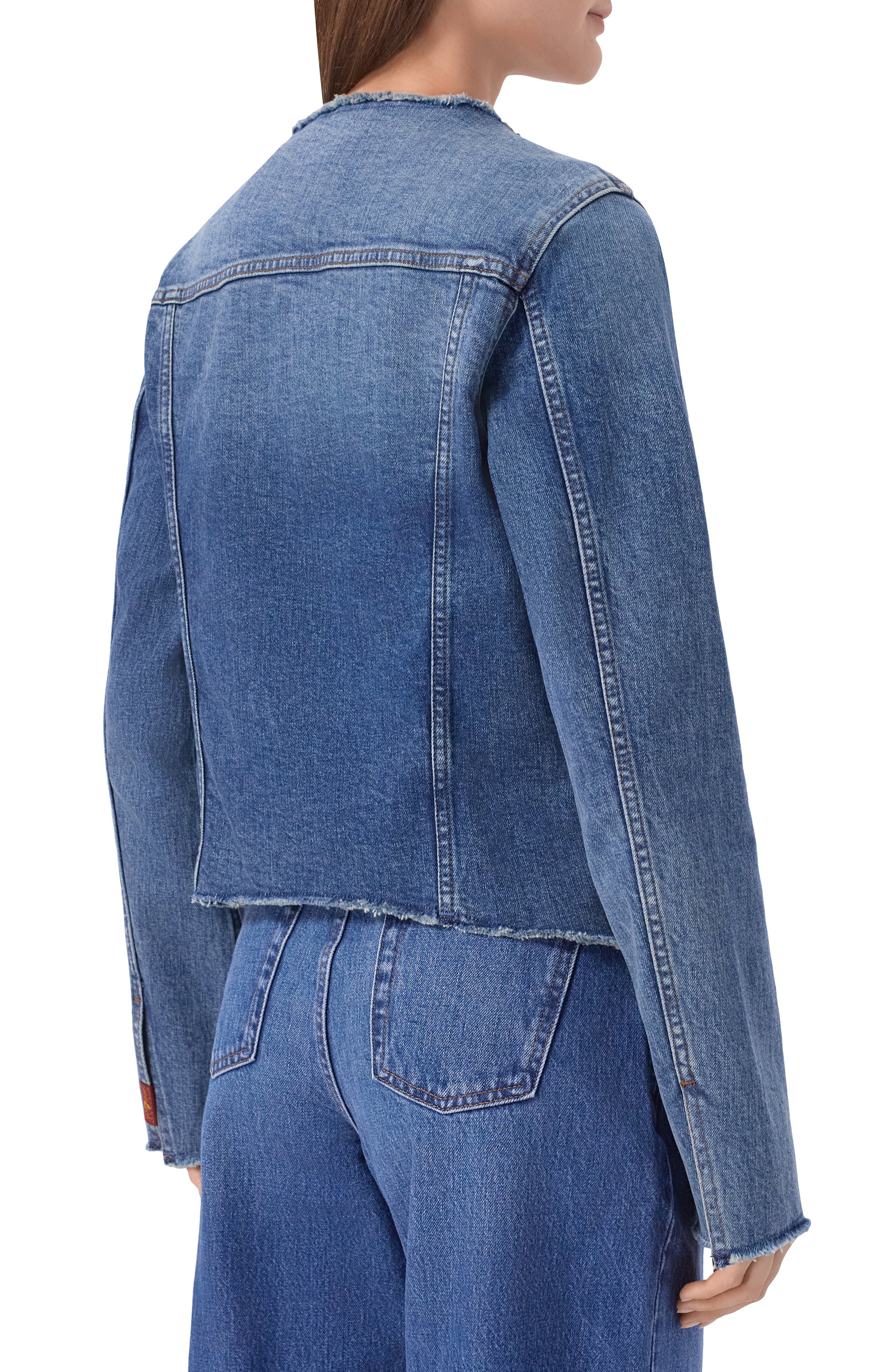 Джинсовая куртка vicky 7 FOR ALL MANKIND, арт. 7U550K85-3NG, фото 4
