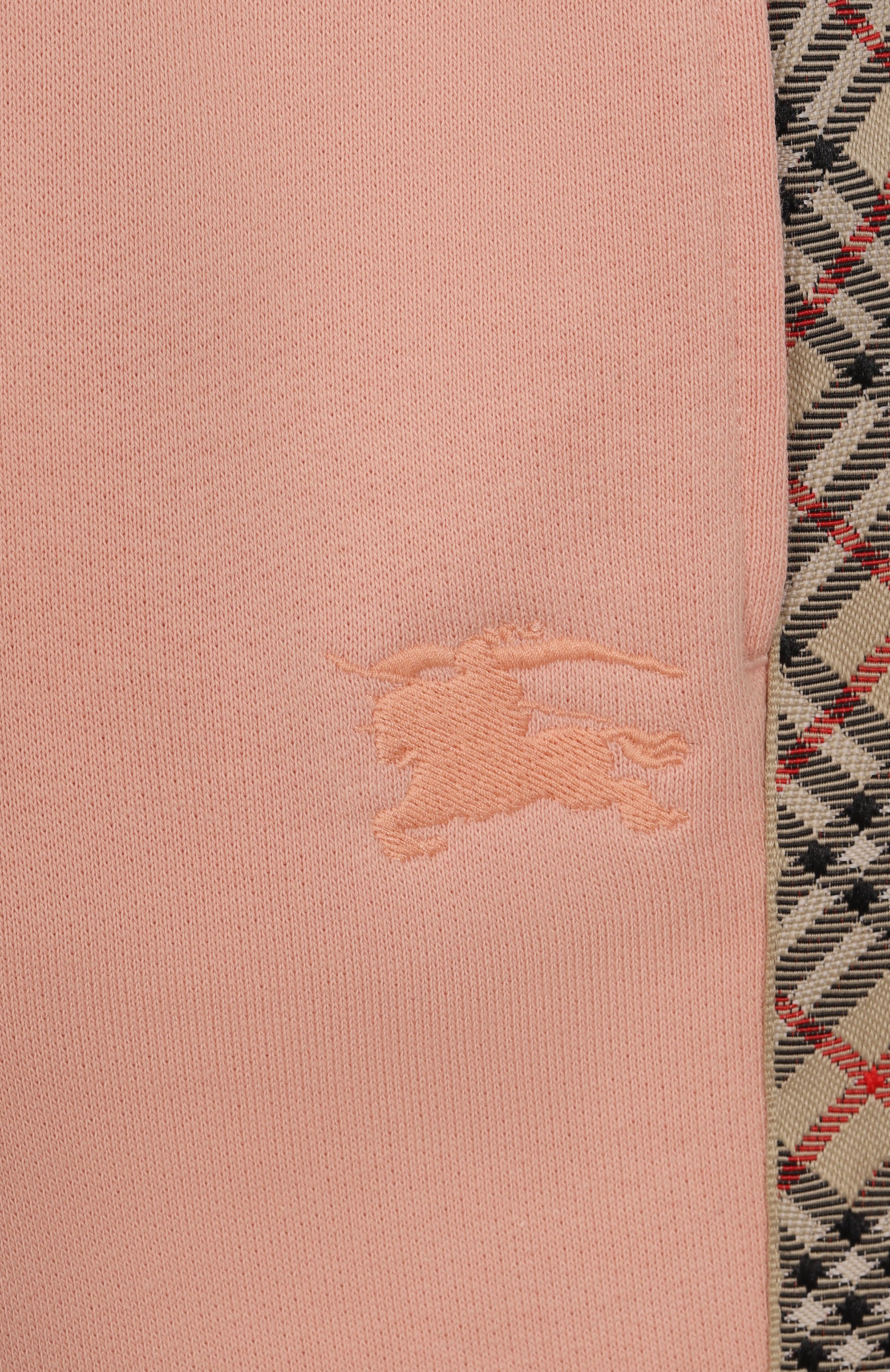 Хлопковые джоггеры BURBERRY, арт. 8112589, фото 3