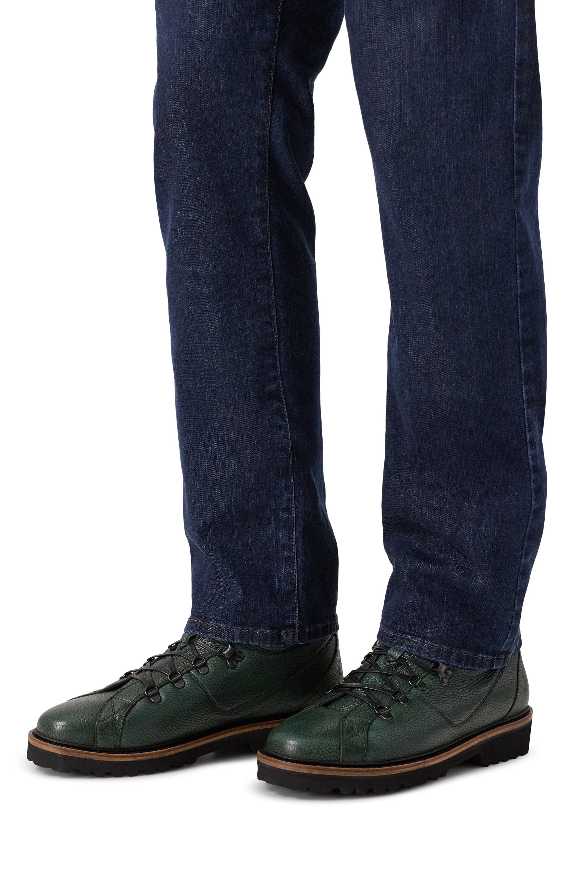 Кожаные ботинки KITON, арт. USSA175N0012615, фото 3