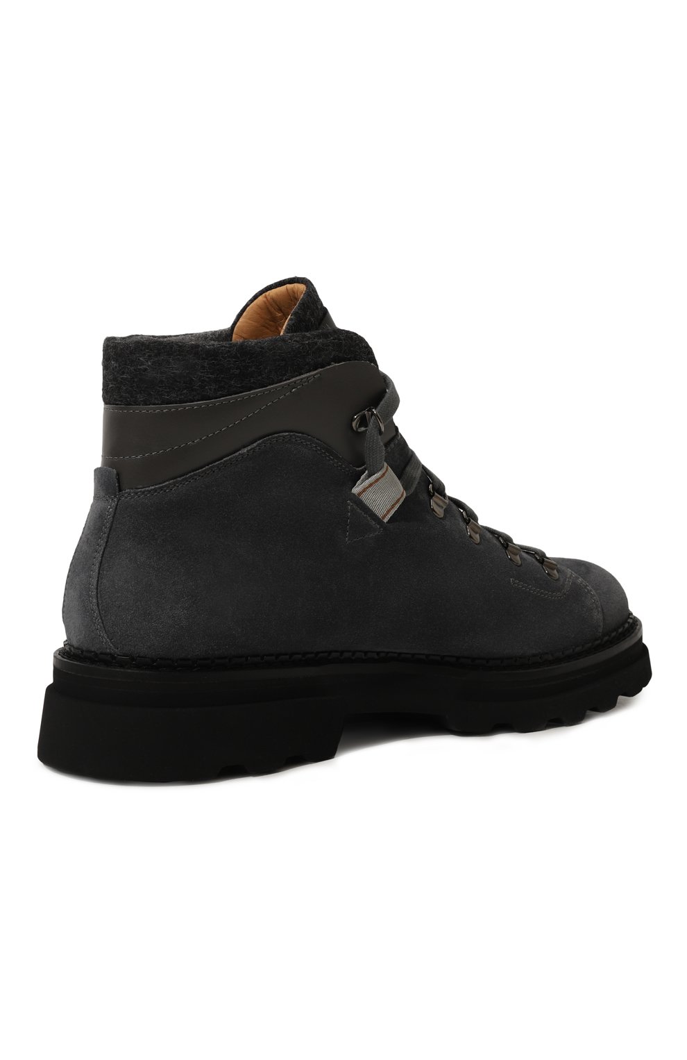 Замшевые хайкеры CAMERLENGO, арт. 16626/0PERA FUM0, фото 5