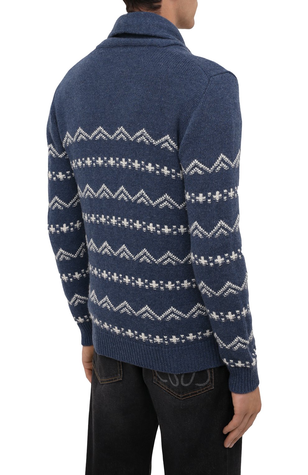 Кардиган из шерсти и кашемира FEDELI, арт. 4UI08114, фото 4