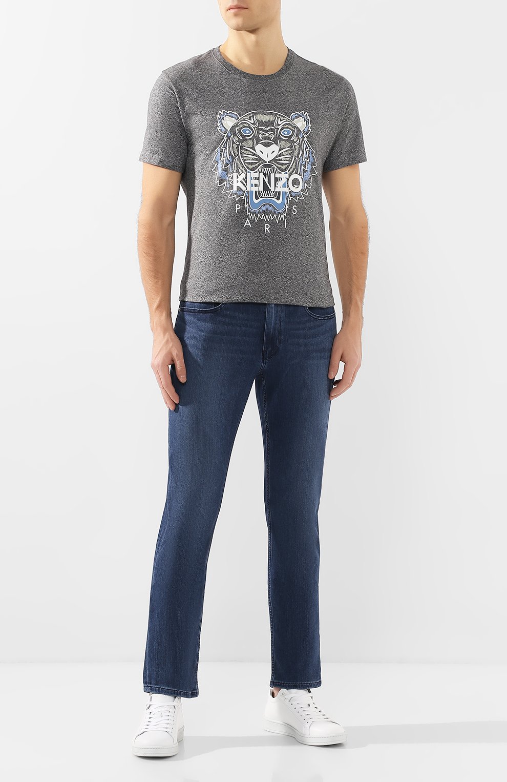 Хлопковая футболка KENZO, арт. FA55TS0504YA, фото 2