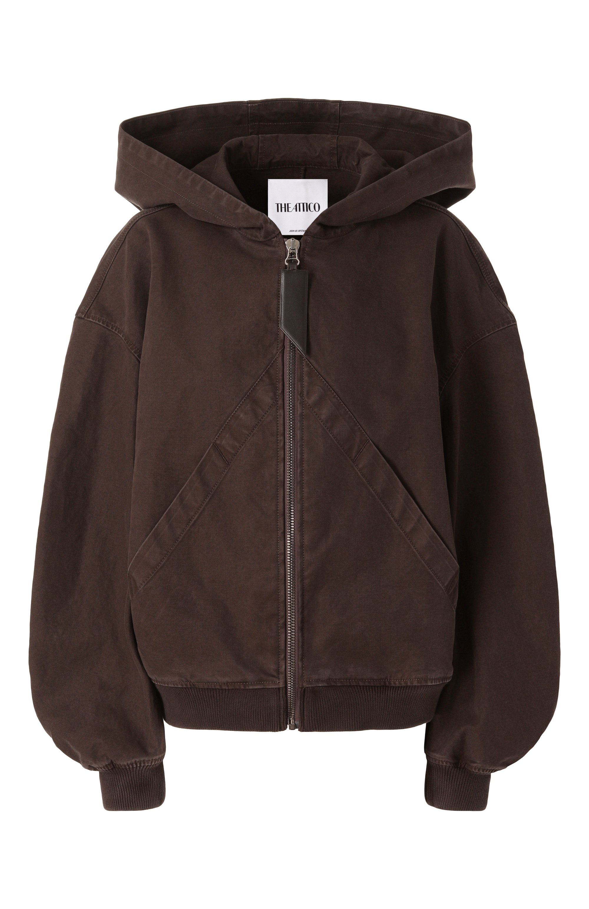 Хлопковый бомбер THE ATTICO, арт. 250WCB00066/DDC093AA, фото 1