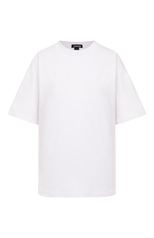Хлопковая футболка Sasha Kim SK-00001626 Белый SK-00001626