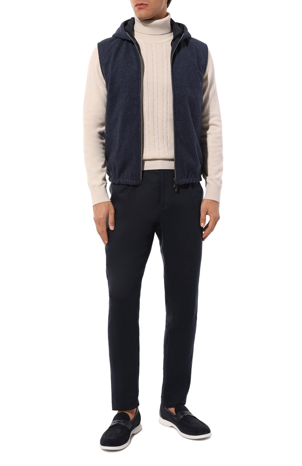 Комбинированный жилет CAPOBIANCO, арт. 17M143.FSNY., фото 2