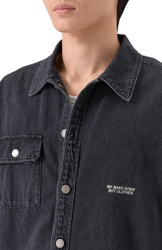 Джинсовая рубашка Undercover UP2E4405 Серый  UP2E4405 Фото 5