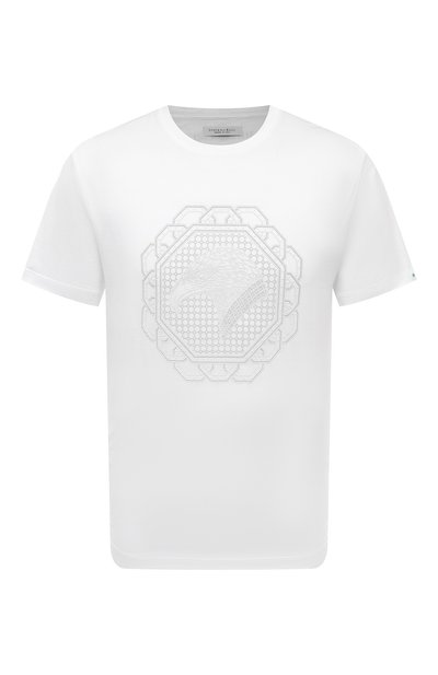 Мужская хлопковая футболка STEFANO RICCI, арт. MNH4103160/TE0001