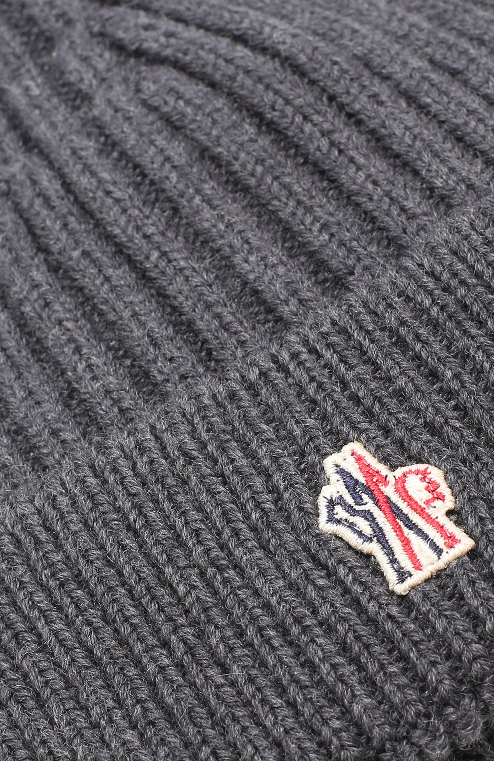 Шерстяная шапка фактурной вязки MONCLER, арт. C2-097-00259-00-04761, фото 3
