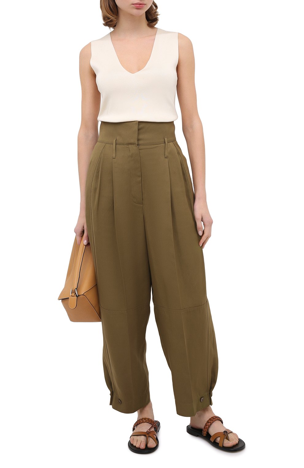 Брюки из вискозы GIVENCHY, арт. BW50CN11VS, фото 3