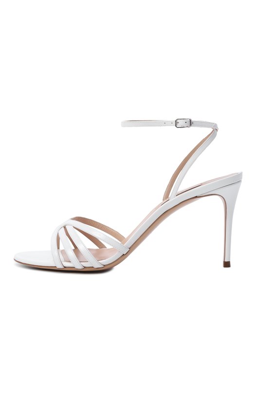 Кожаные босоножки Solar Eclipse Julia Casadei 1L420B0801/TIFFA Белый  1L420B0801/TIFFA Фото 4