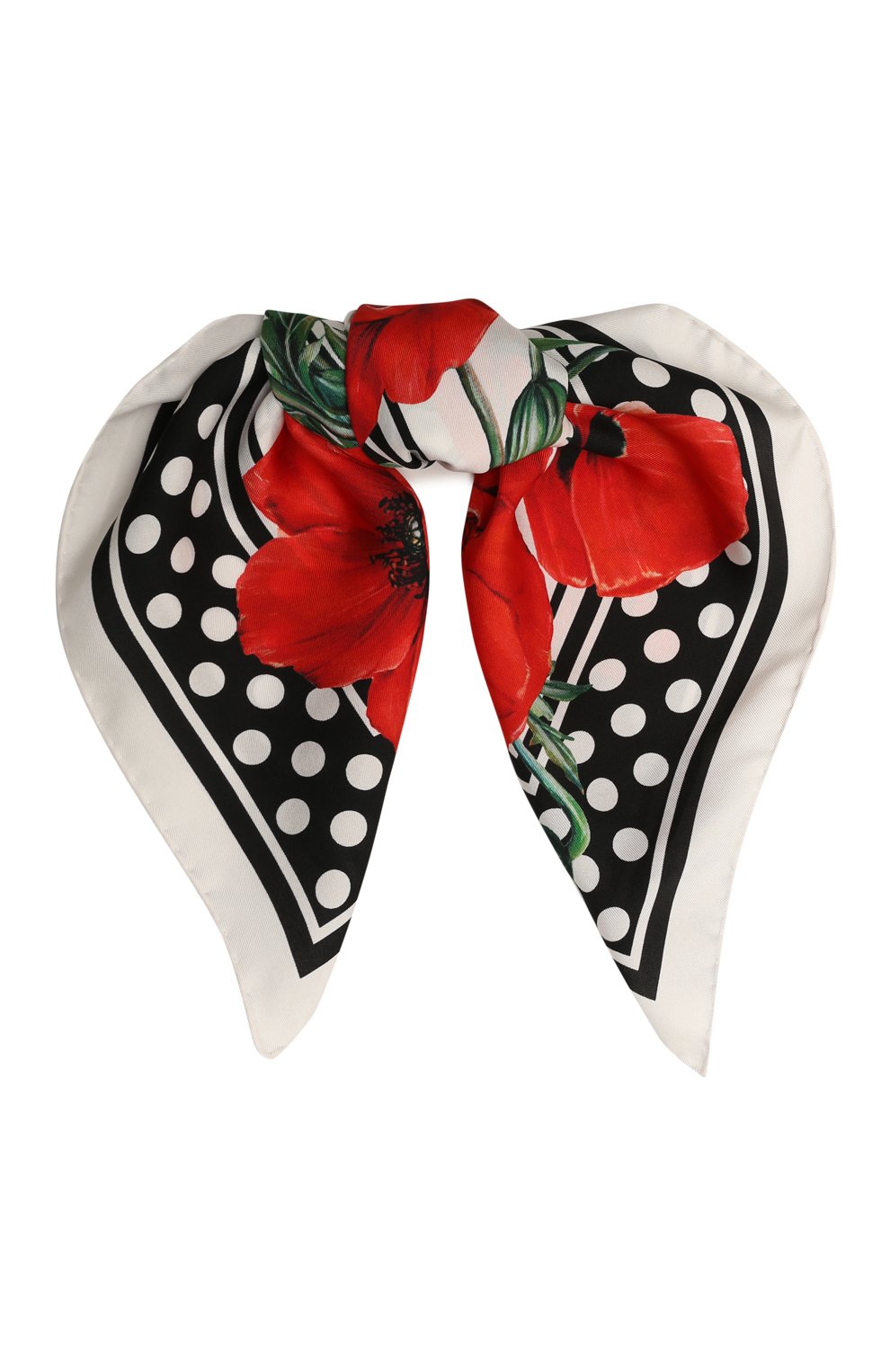 Шелковый платок DOLCE & GABBANA, арт. FN093R/GDAWW, фото 1