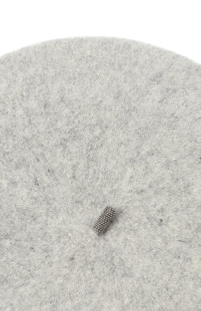Шерстяной берет BRUNELLO CUCINELLI, арт. MCAP90136, фото 3