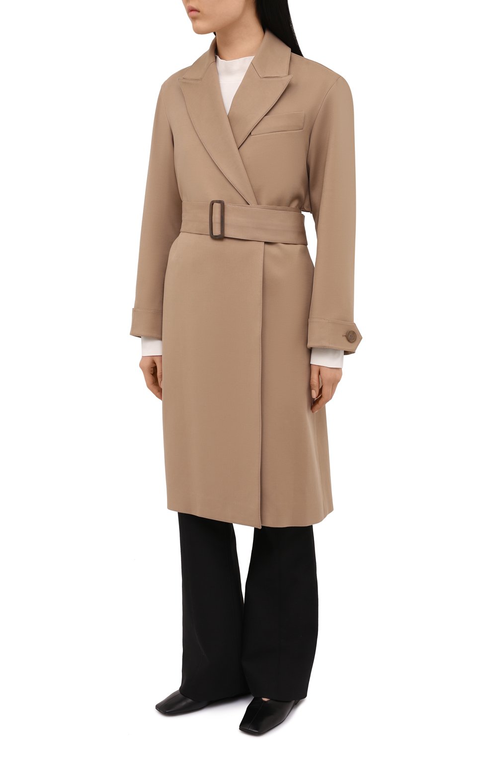 Хлопковый тренч VINCE, арт. V725691343, фото 3