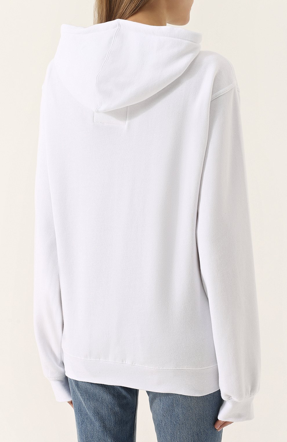 Хлопковая толстовка с принтом и капюшоном UNFORTUNATE PORTRAIT, арт. AMERICAN H0RR0R ST0RY/H00DIE, фото 4