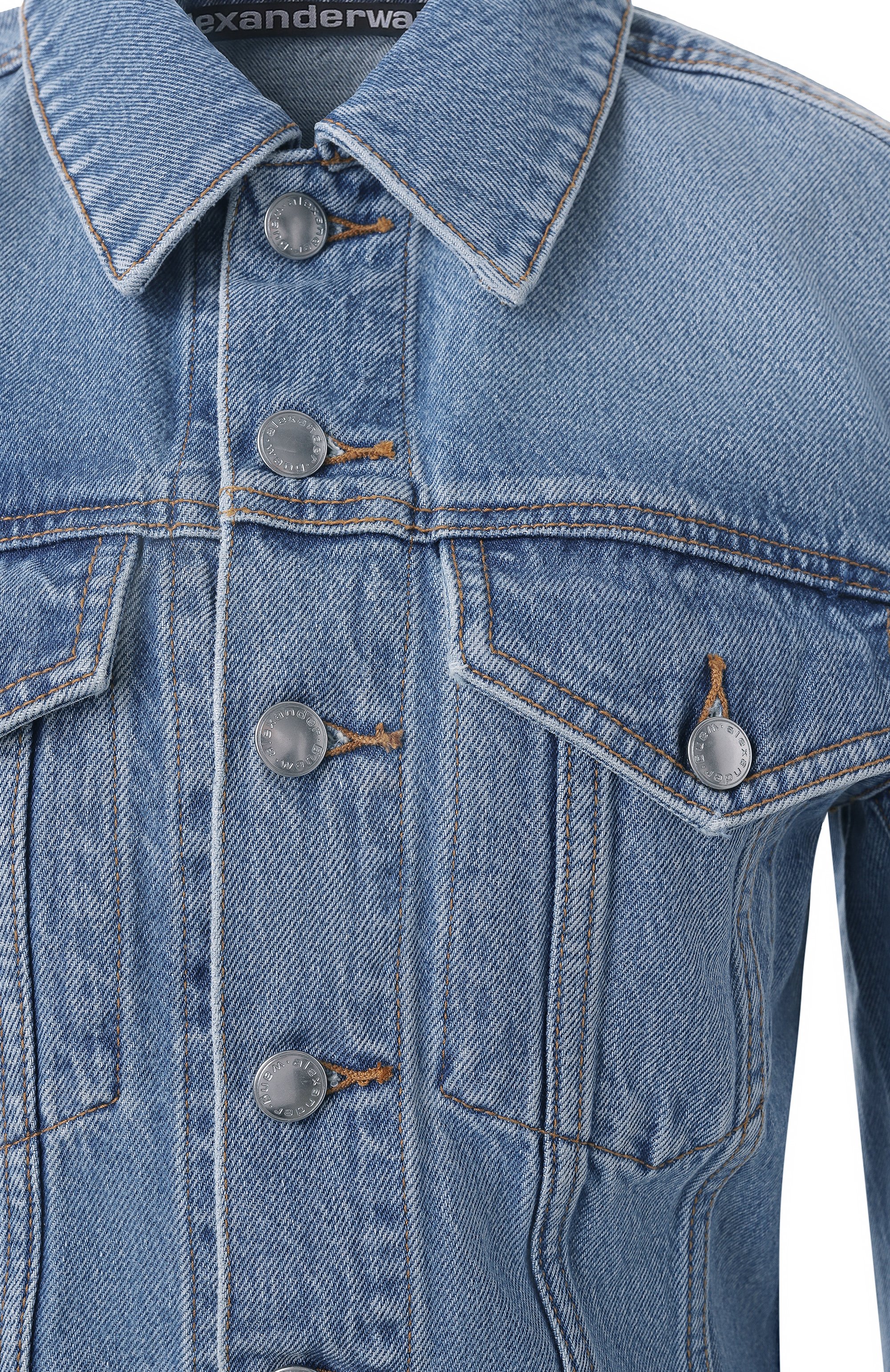 Джинсовое платье ALEXANDER WANG, арт. 4DC1256585, фото 6