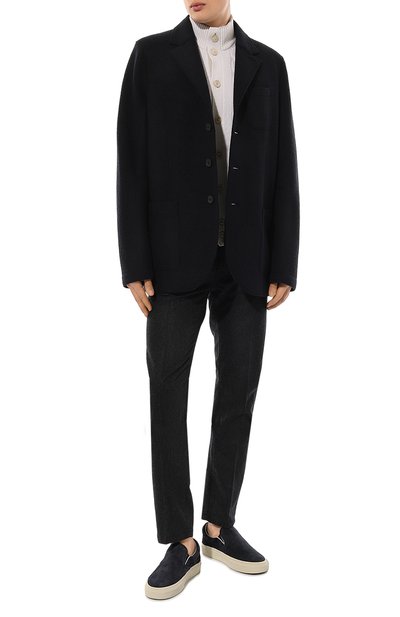 Замшевые слипоны TOM FORD, арт. J1368-LCL123N, фото 2