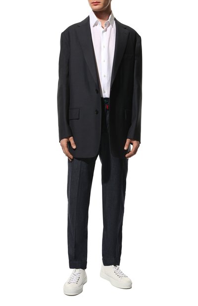 Хлопковые брюки KITON, арт. UFPLACJ0773A, фото 2