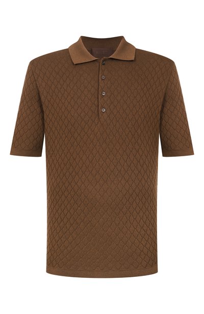 Мужская поло из шелка и хлопка MVST, арт. M26.2PM.K127/Y205 R0MBI 3D