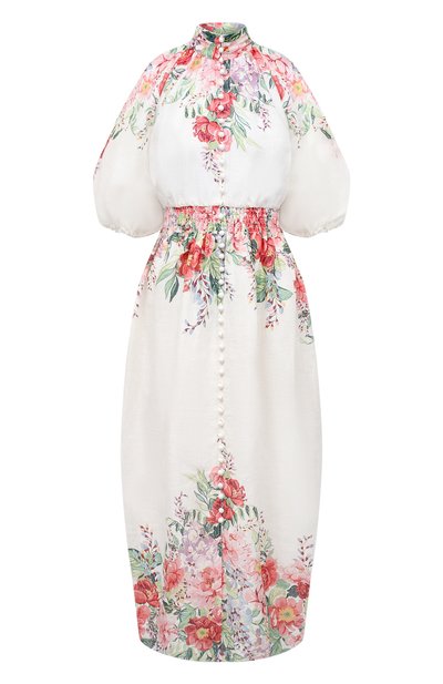 Женское льняное платье ZIMMERMANN, арт. 8207DBTD