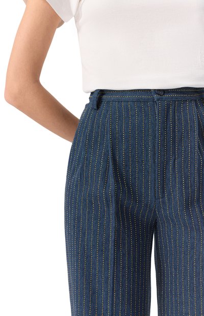 Хлопковые брюки FORTE DEI MARMI COUTURE, арт. 25SF5001, фото 5