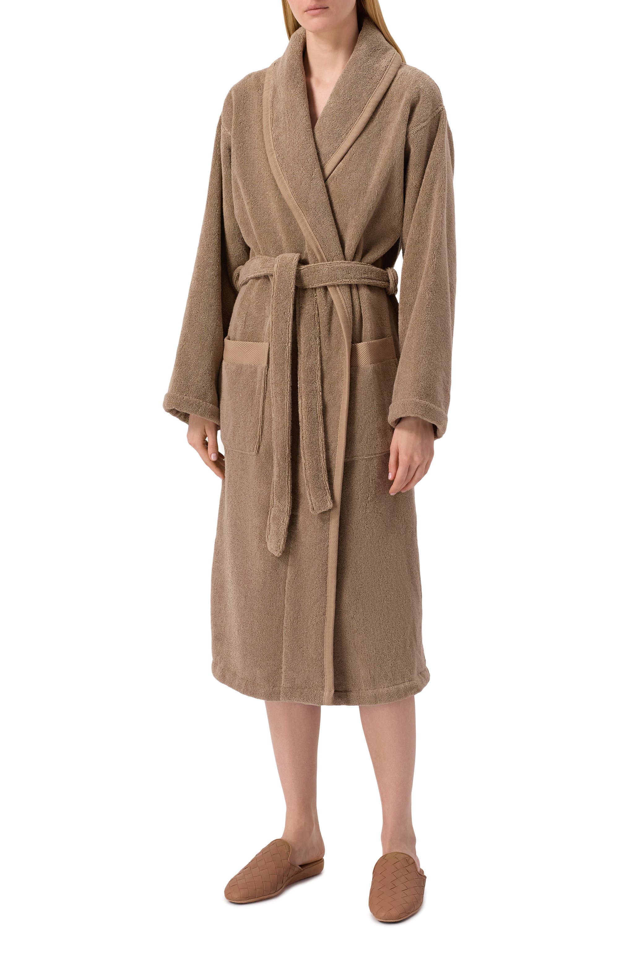 Хлопковый халат FRETTE, арт. FR6244 D2060 G02M, фото 3